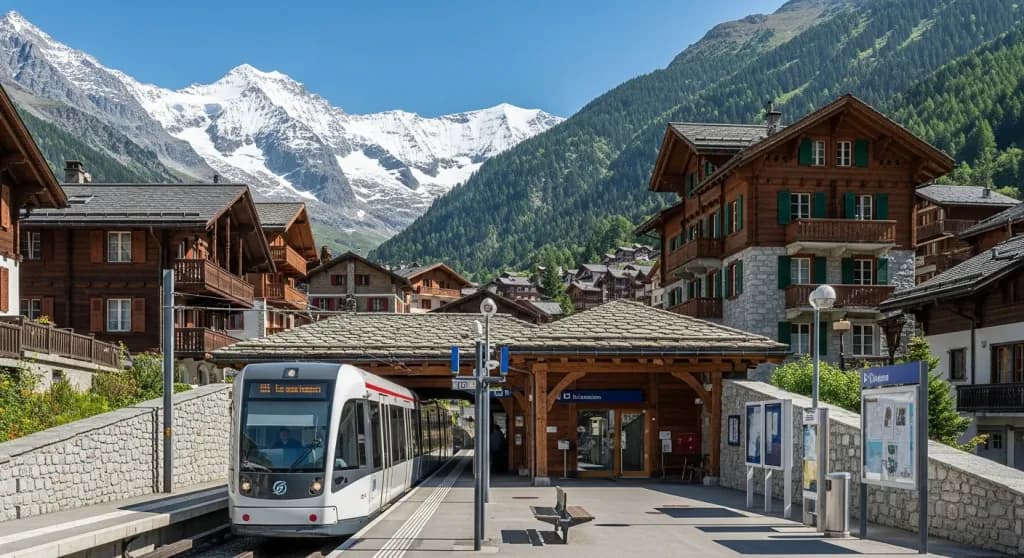 Vaud Leysin Village 1