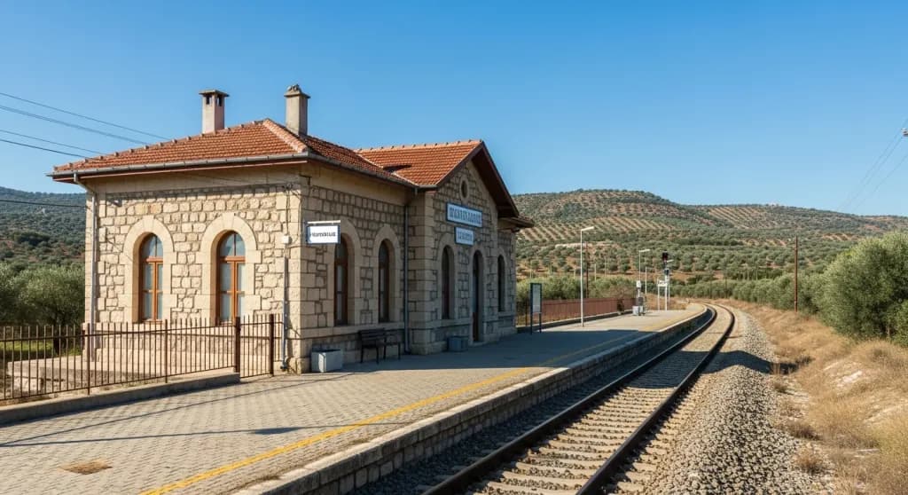 Mersin Yenice railway station 1