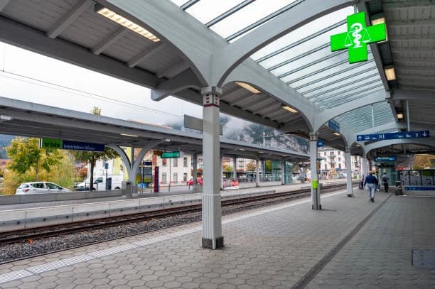 Interlaken West Railway Station 4