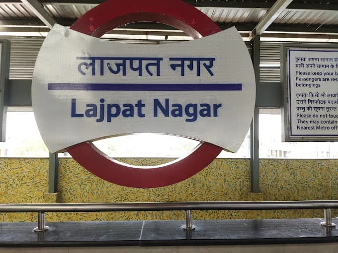 Lajpat Nagar Metro Station 1