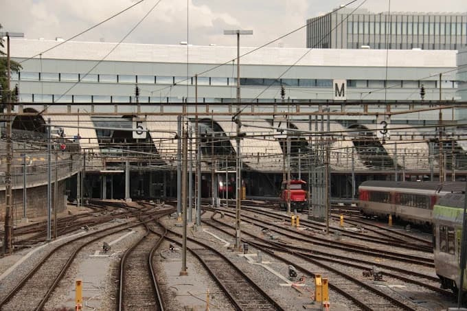 Bern Railway Station 4