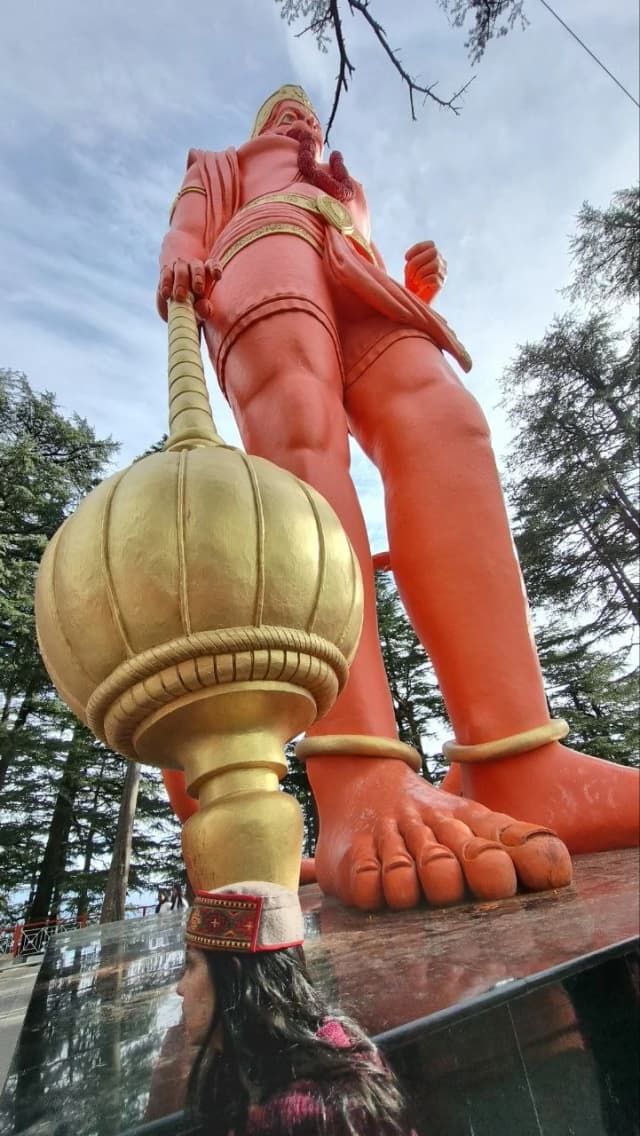 Shree Hanuman Temple, Jakhu thumb 2