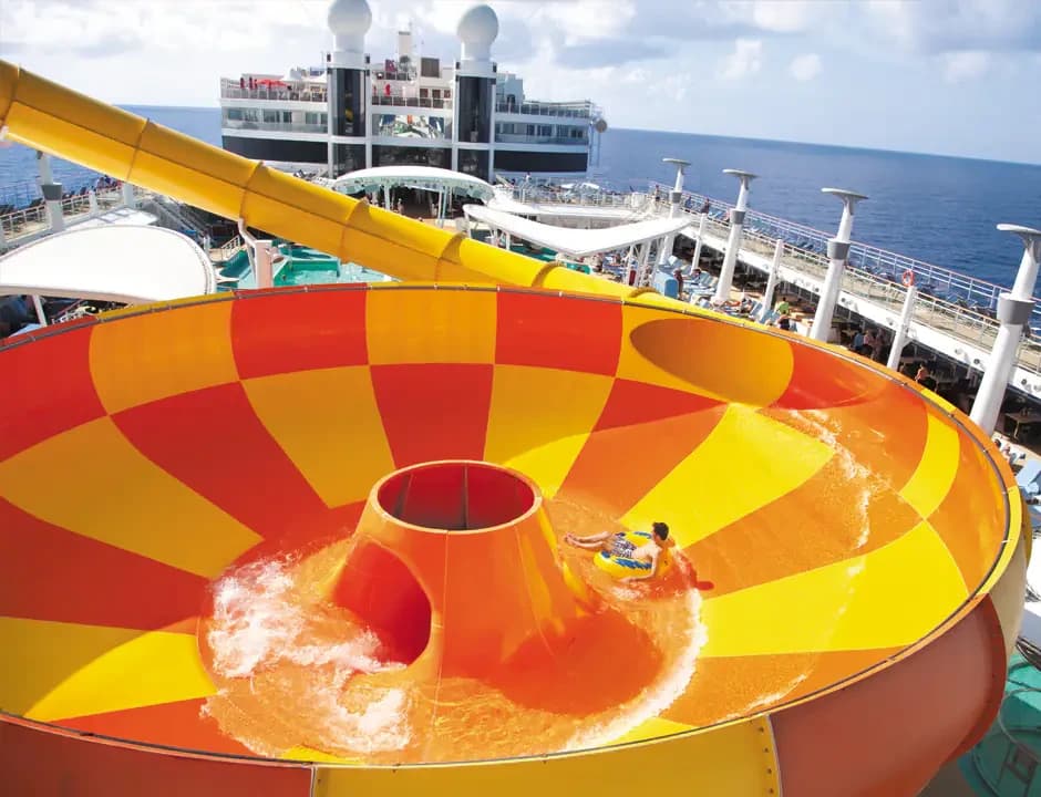 large slide