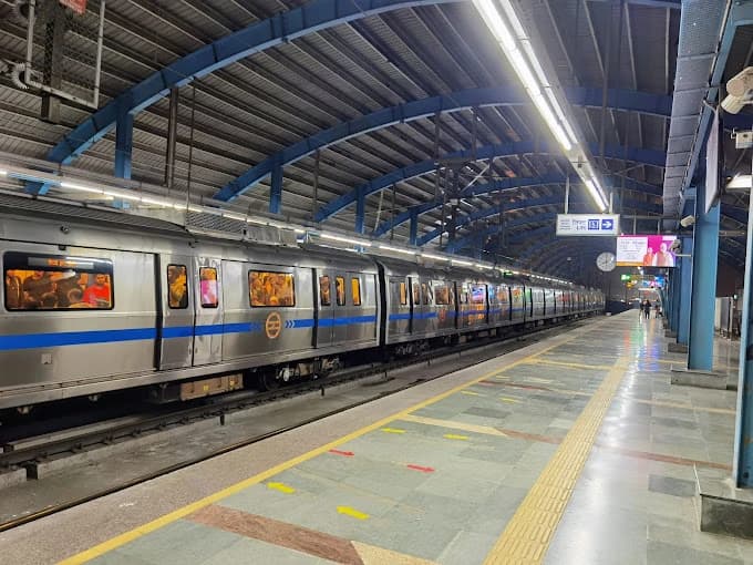 Akshardham Metro Station 1