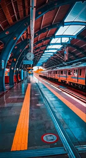 Civil Lines Metro Station 2