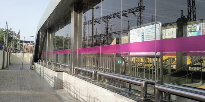 Dashrathpuri Metro Station 7
