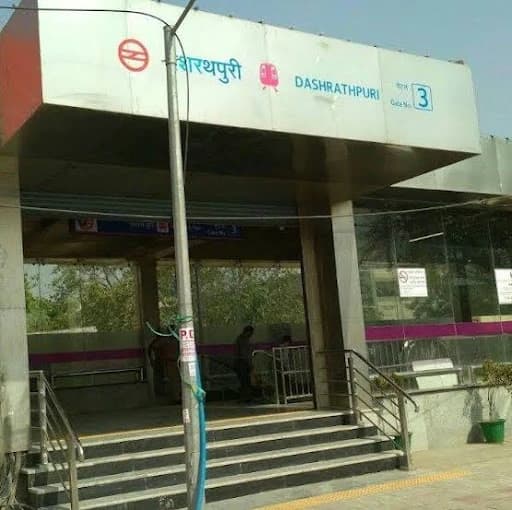 Dashrathpuri Metro Station 1