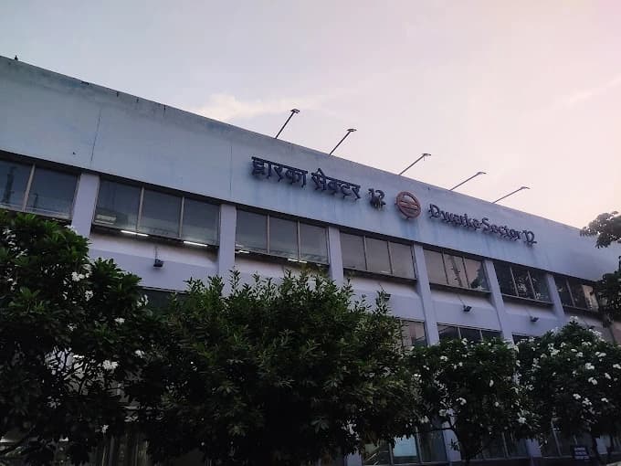 Dwarka Sector 12 Metro Station 3