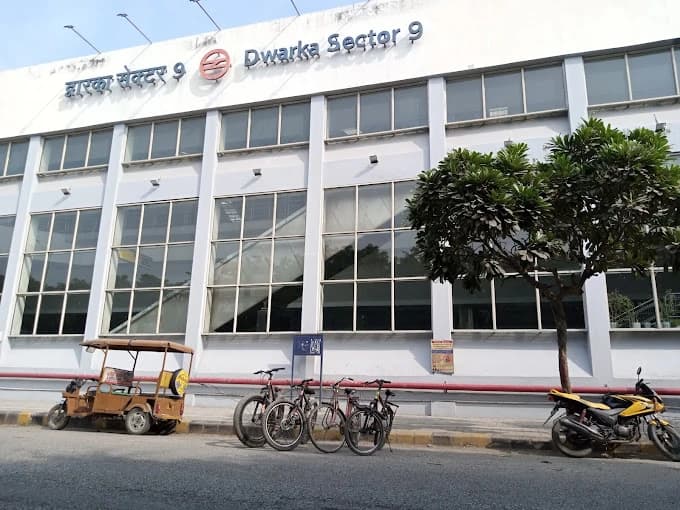 Dwarka Sector 9 Metro Station 1