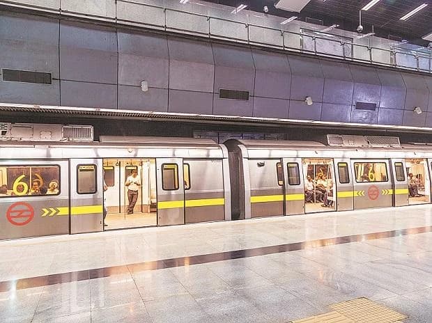 Indraprastha Delhi Metro Station 5