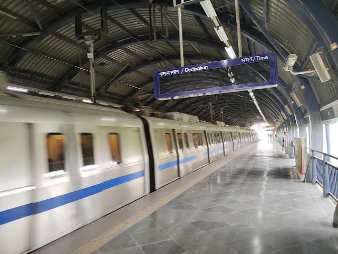 Indraprastha Delhi Metro Station 3