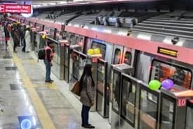 Mayur Vihar Pocket I Delhi Metro Station 3