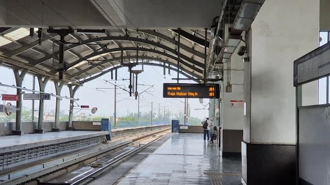 Tughlakabad Delhi Metro Station 4