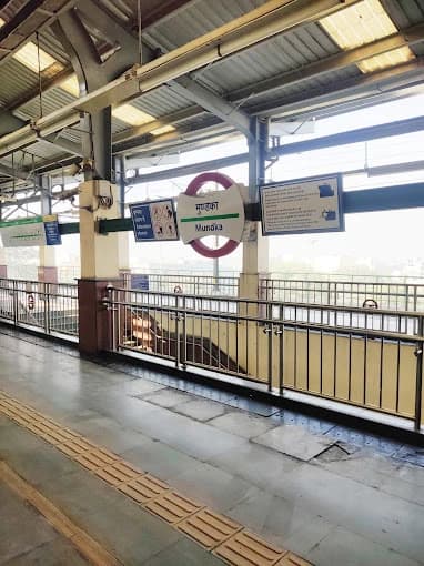 Mundka Metro Station 1