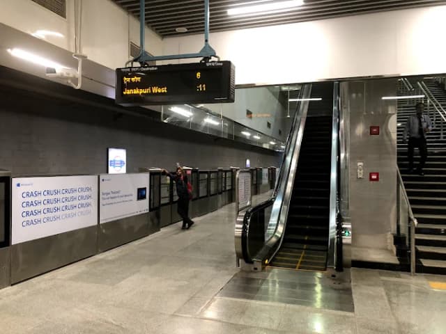 Nehru Enclave Delhi Metro Station thumb 1