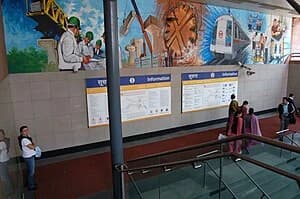 Patel Chowk Delhi Metro Station 3