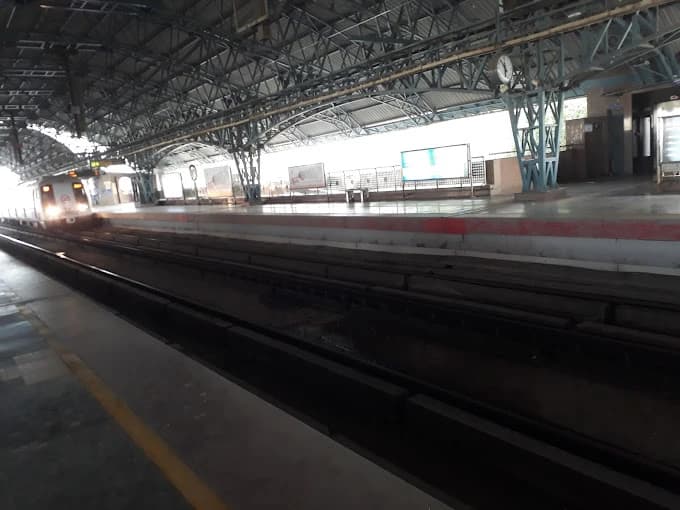Rohini West Delhi Metro Station 1