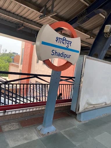 Shadipur Delhi Metro Station 3