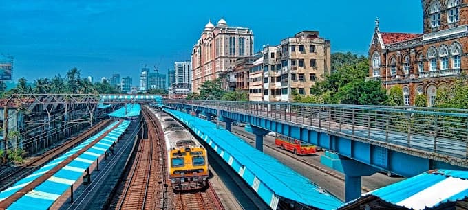 Charni Road Railway Station 1