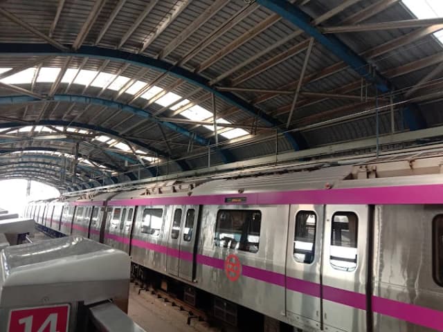 Okhla Bird Sanctuary Delhi Metro Station thumb 2