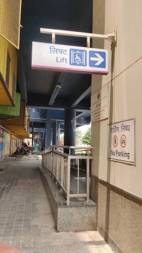 Okhla Bird Sanctuary Delhi Metro Station 4