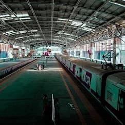 Nhava sheva Railway Station thumb 1