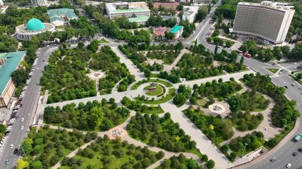 Amir Temur Square Tashkent, Uzbekistan