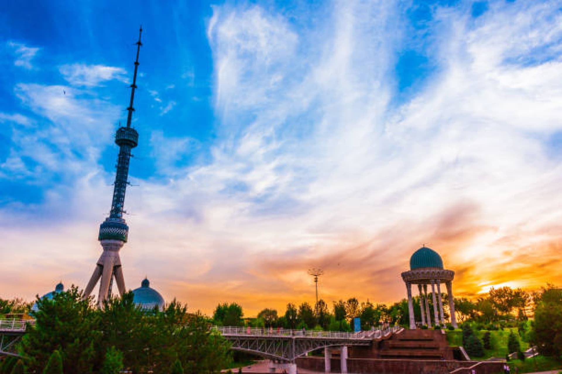 The Tashkent Tower / Tashkent TV Tower, Uzbekistan