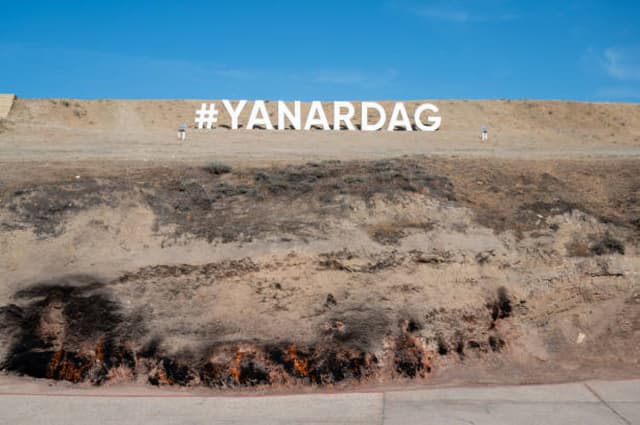 Discovering the Fiery Marvels of Yanar Dag, Azerbaijan, with HECT India