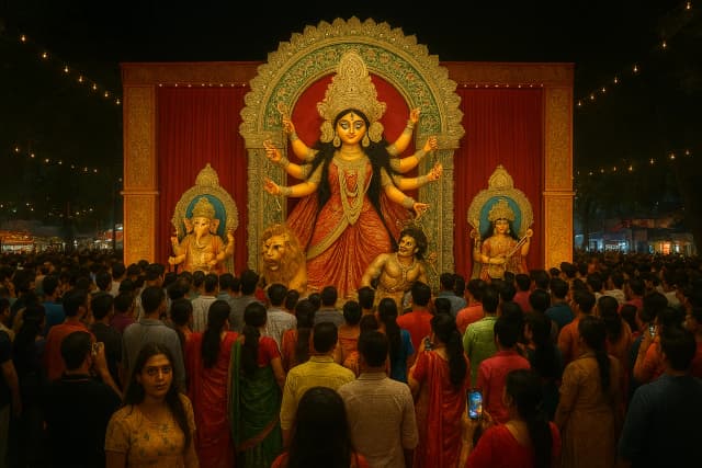 Durga Puja Celebrations in Delhi