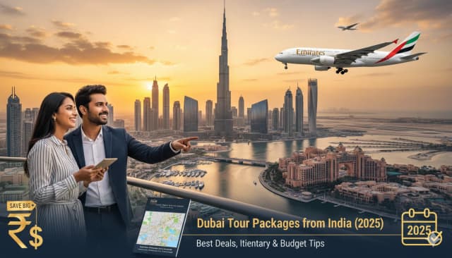 Dubai Tour Packages from India (2025): Best Deals, Itinerary & Budget Tips