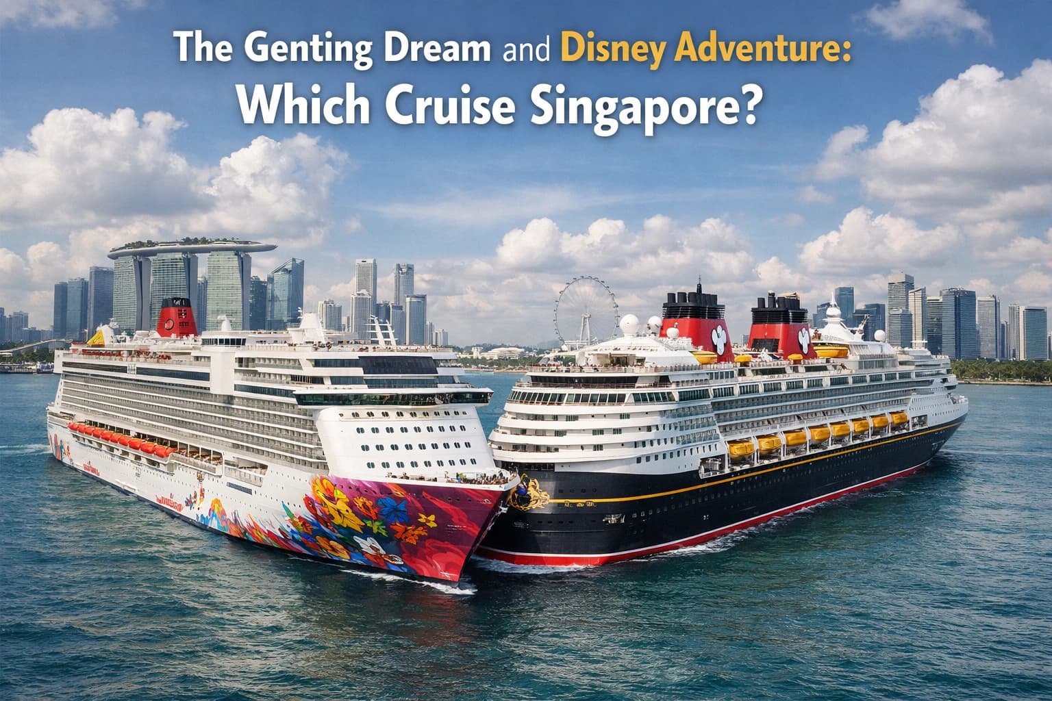 The Genting Dream vs. Disney Adventure: Which Cruise-Combo Package is Right for You?
