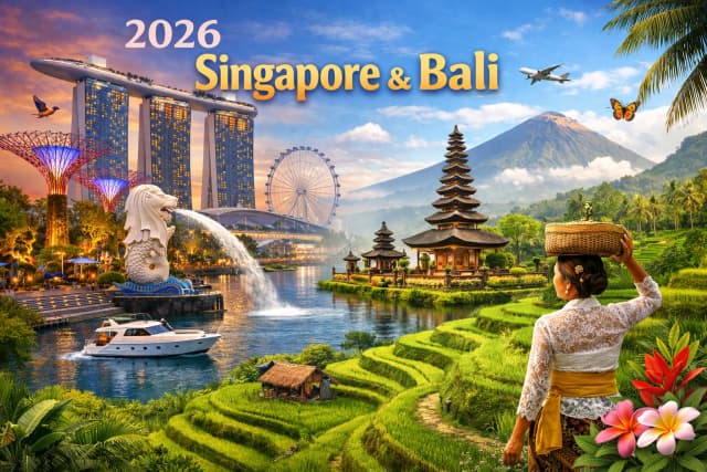 Singapore + Bali 2026: Combining Minion Land & Disney Adventure with Ubud’s Rice Terraces