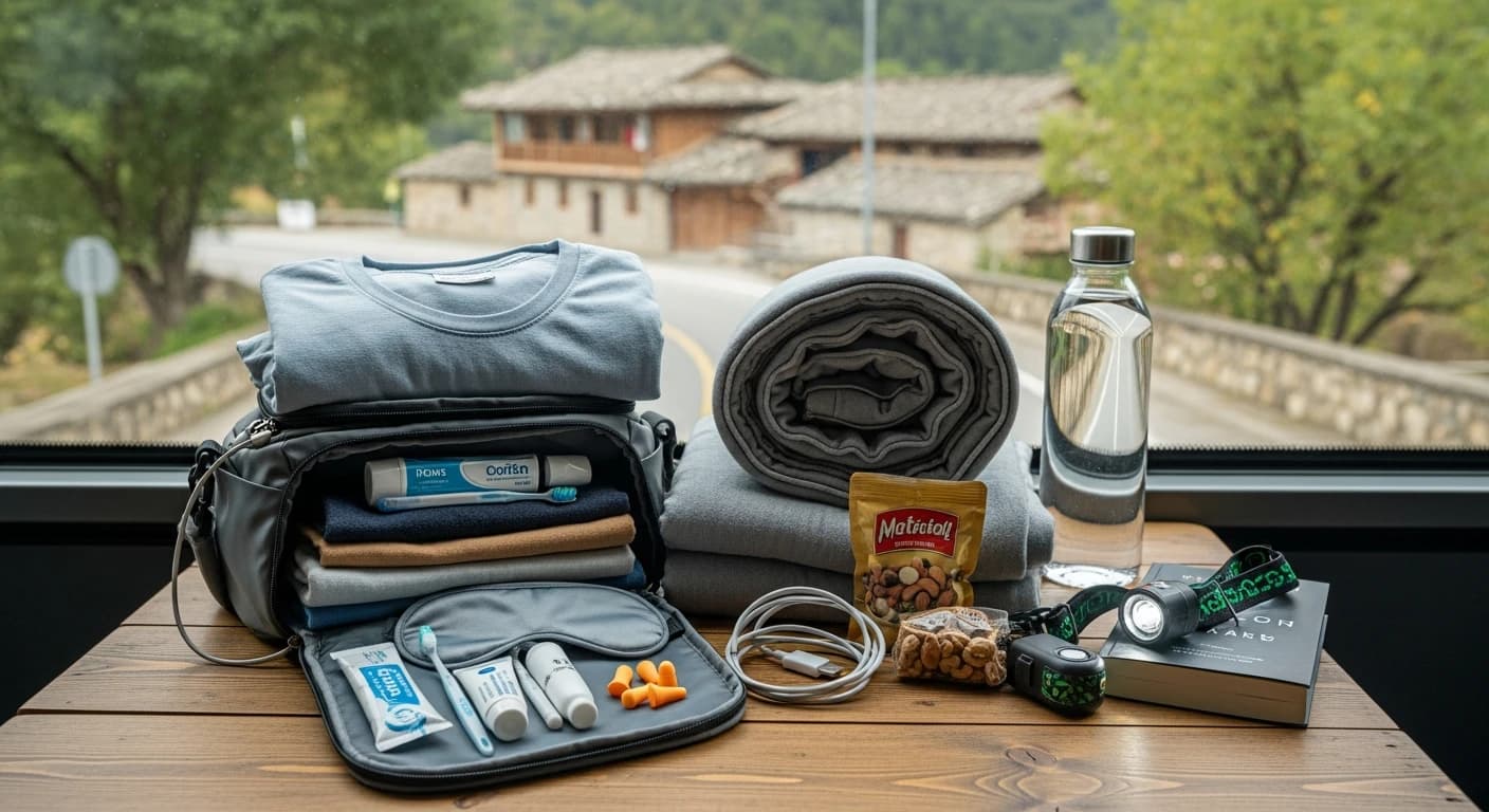 Packing & Luggage Hacks for Overnight Sleeper Bus Trips: What to Bring, Store & Expect