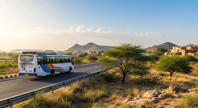 Delhi to Jaipur bus: best time to travel, ticket prices, bus types