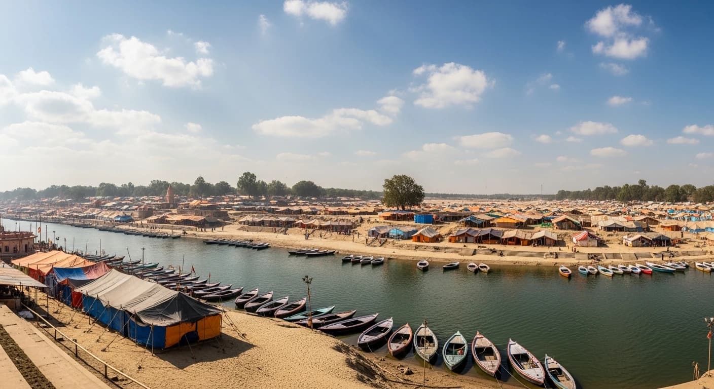 Magh Mela 2026 Travel Guide: Snan Dates, Accommodation & How to Reach