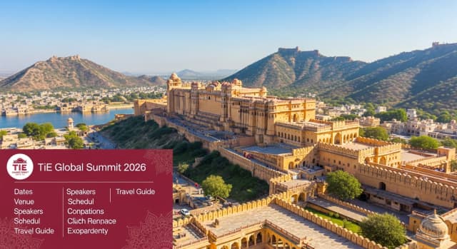 TiE Global Summit 2026 in Jaipur: Dates, Venue, Speakers, Schedule & Travel Guide