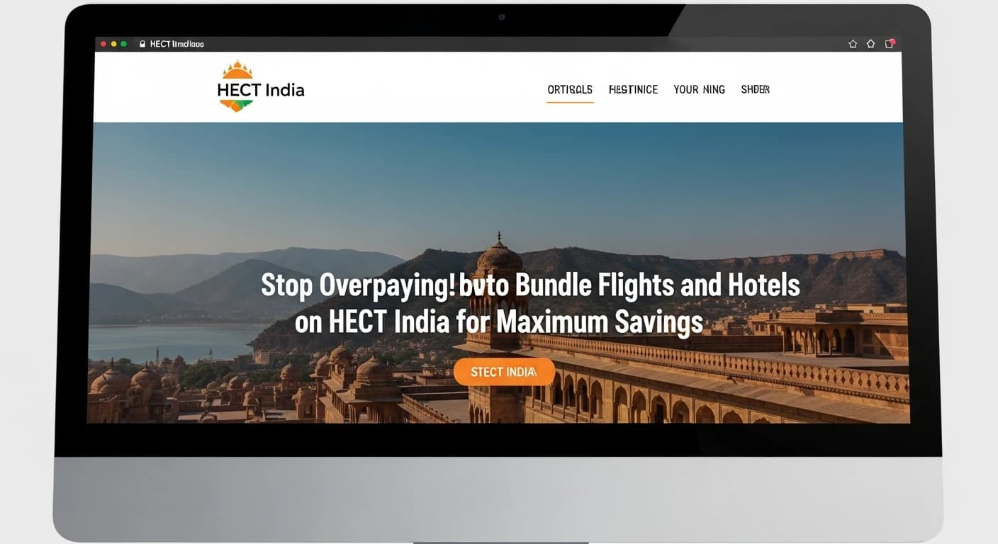 Stop Overpaying! How to Bundle Flights and Hotels on HECT India for Maximum Savings
