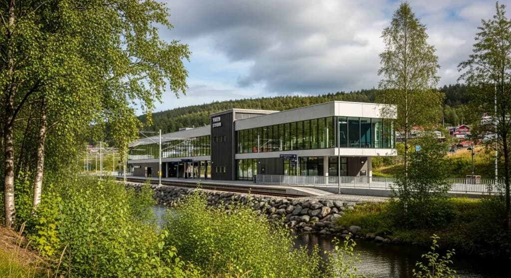 Viken Hønefoss Station 1