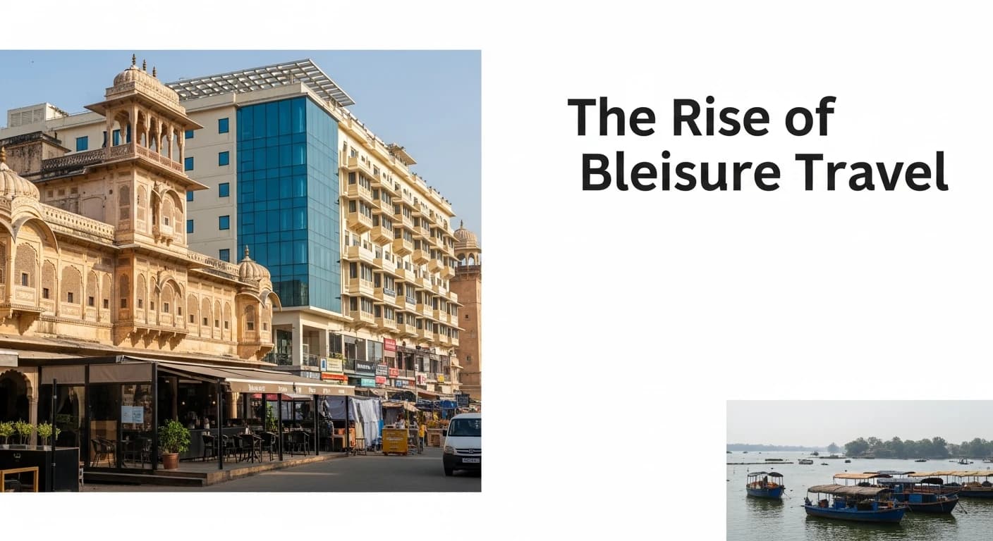 The Rise of Bleisure Travel: How Professionals are Mixing Business with Leisure in India
