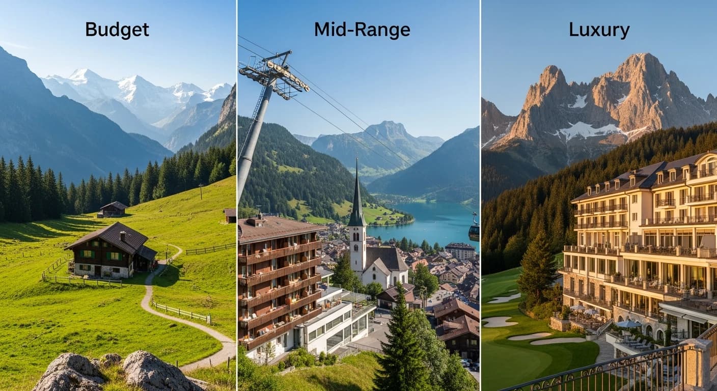 Switzerland Trip Cost from India 2026: Budget, Mid-Range, and Luxury Breakdowns