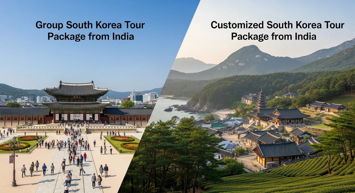 Group vs. Customized South Korea Tour Package from India: Which Is Better for Your Travel Style?