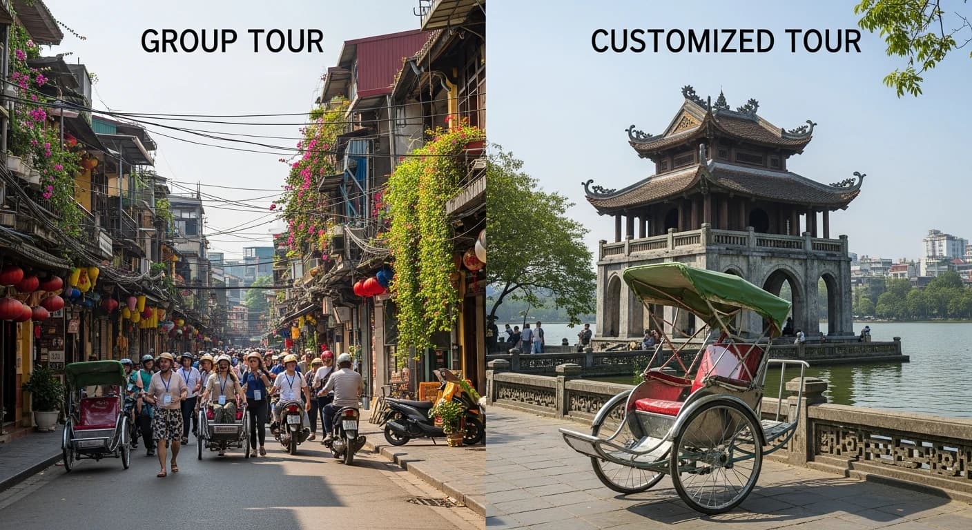 Group vs. Customized Hanoi Tour Package from India: Which is Best for Your Travel Style?