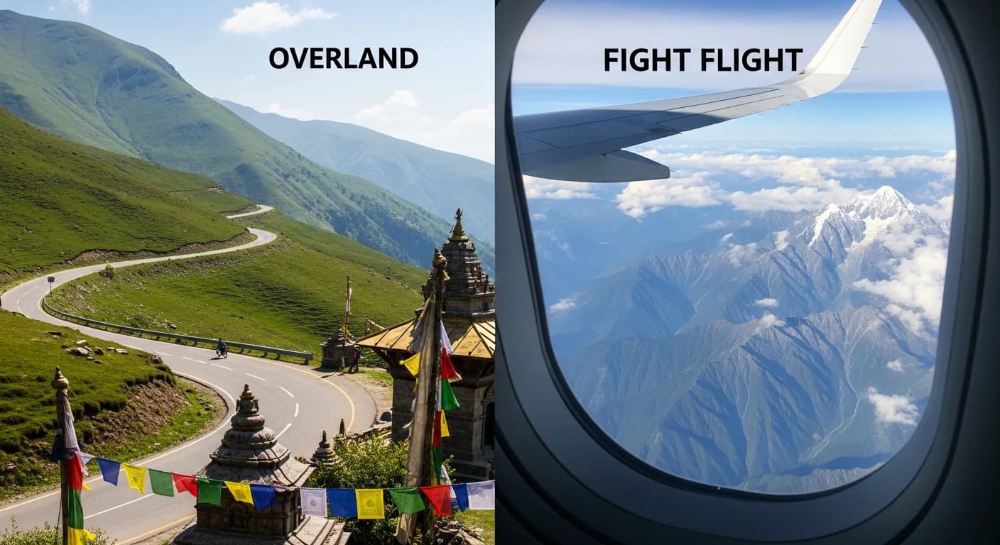 Overland or Flight? How to Choose the Right Nepal Tour Package from India for Your Needs
