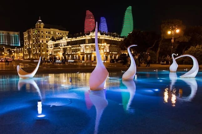 Swans Fountain 5
