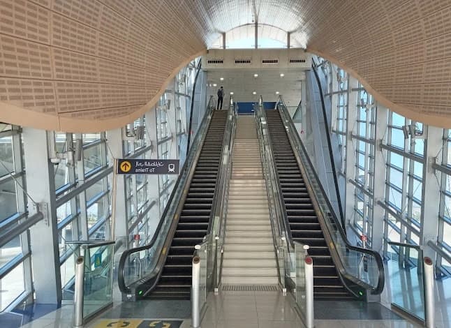Al Jadaf Metro Station 2