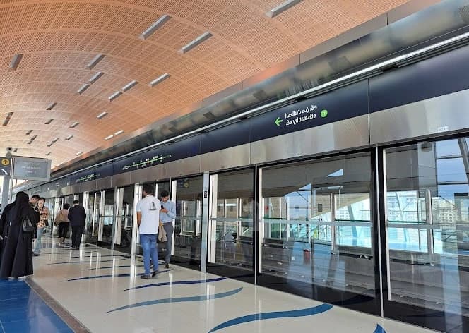 Al Jadaf Metro Station 1