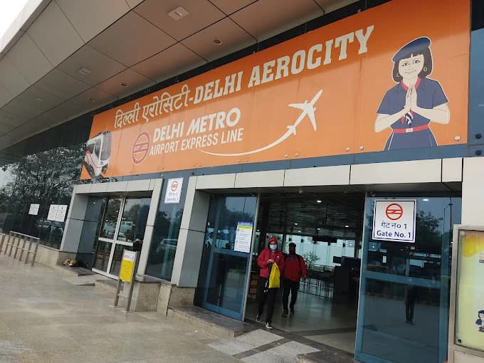 Aerocity Metro Station 3