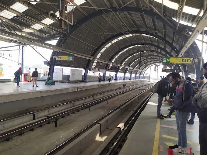 Anand Vihar Metro Station 1