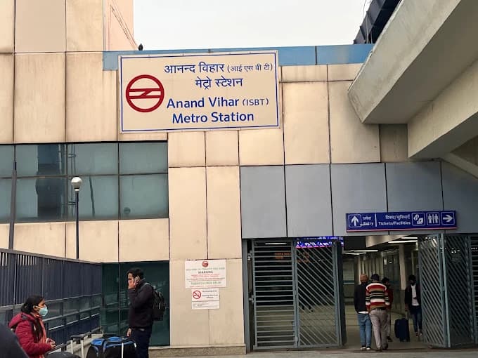 Anand Vihar Metro Station 3